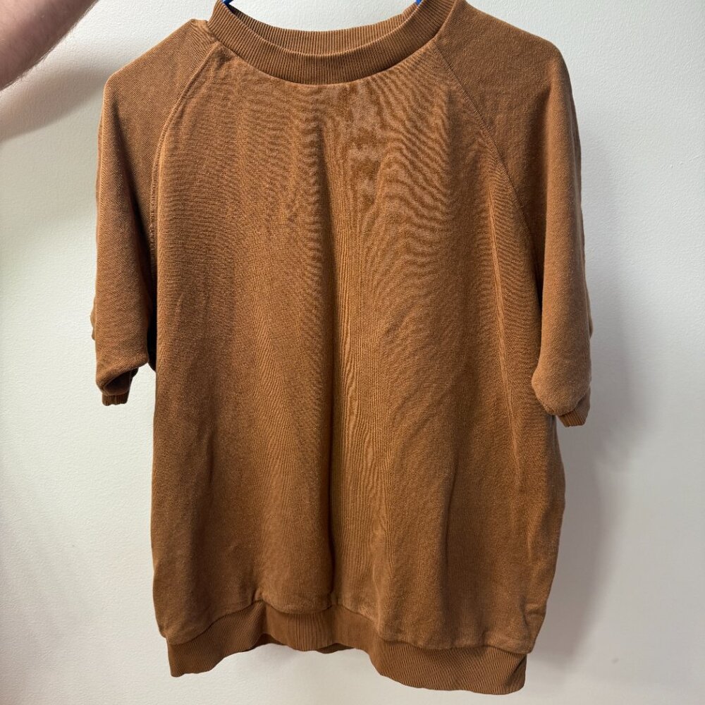 Jungmaven Short Sleeve Raglan Fleece Sweatshirt